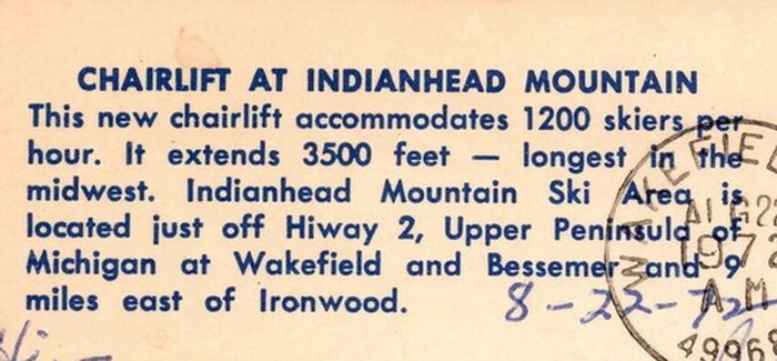 Snowriver Mountain Resort - Lodge at Jackson Creek (Indianhead Resort) - Vintage Postcard (newer photo)